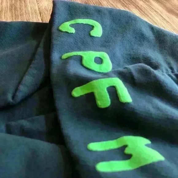 Coachella 2022 Cactus Plant Flea Market Weekend 2 Olive Green Hoodie Sweater - Picture 10 of 16